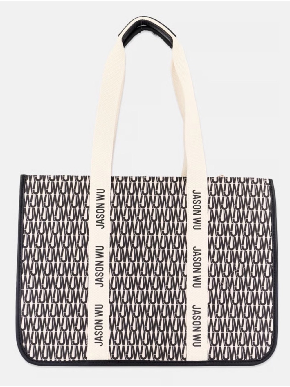 Jason Wu Monogram Laminated Canvas Tote